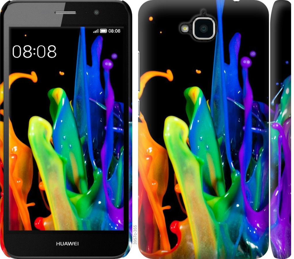 

Чохол на Huawei Y6 Pro бризки фарби