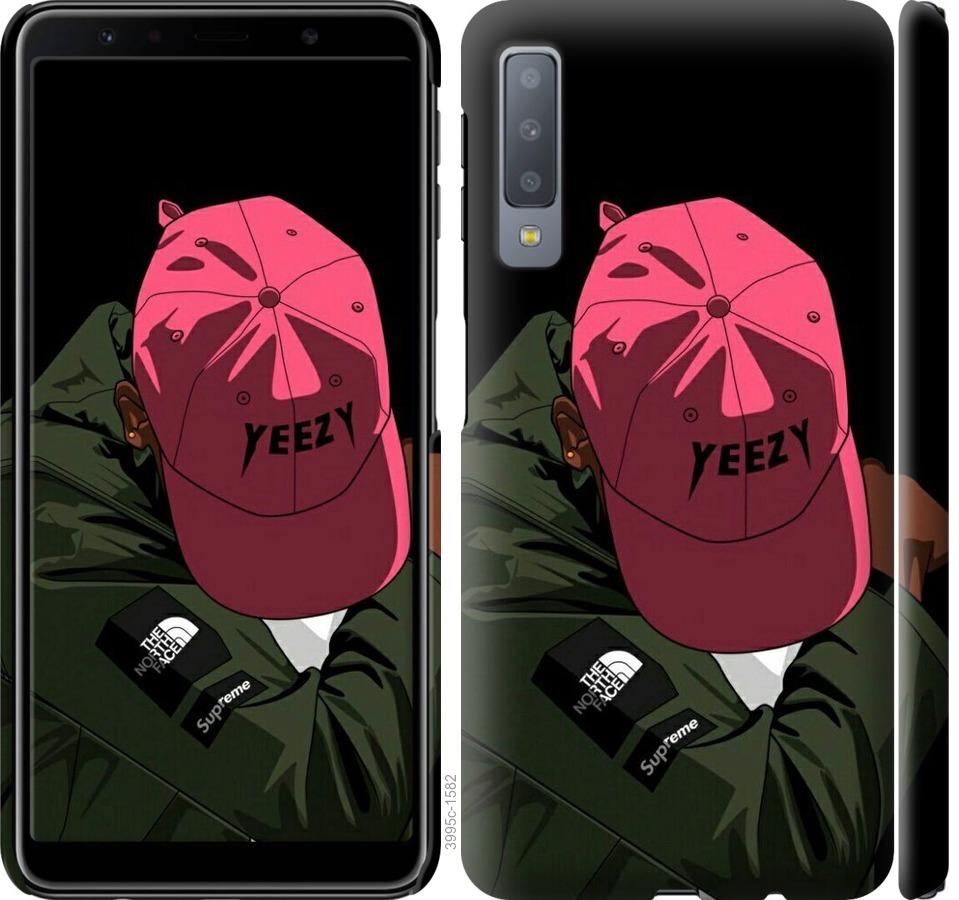 

Чехол на Samsung Galaxy A7 (2018) A750F logo de yeezy
