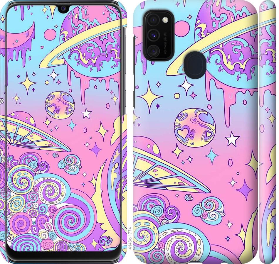 

Чохол на Samsung Galaxy A51 2020 A515F Рожева галактика