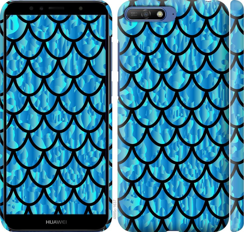 

Чохол на Huawei Y6 2018 Луска