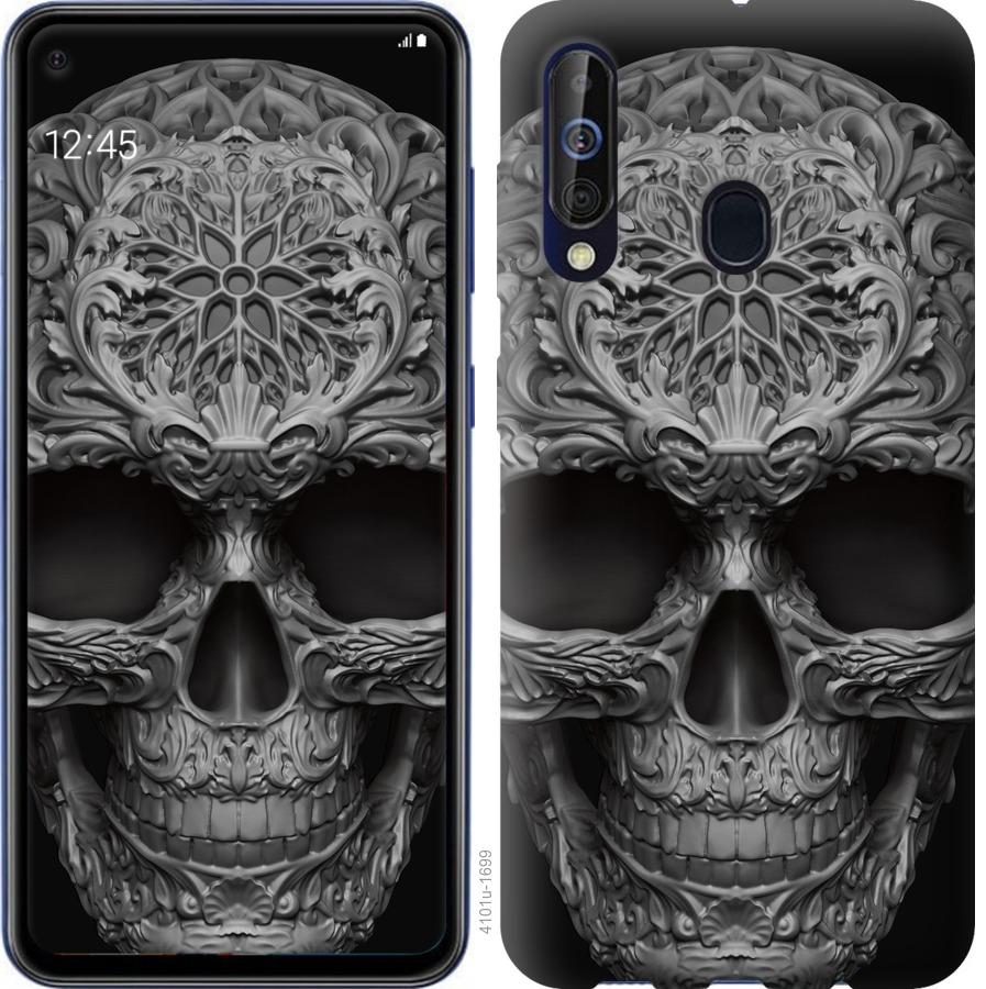Чехол на Samsung Galaxy A60 2019 A606F skull-ornament