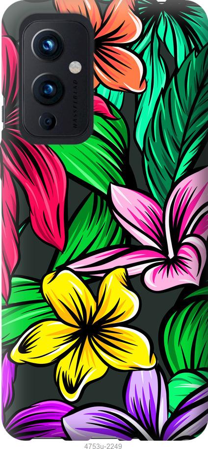

Чохол на OnePlus 9 Тропічні квіти 1