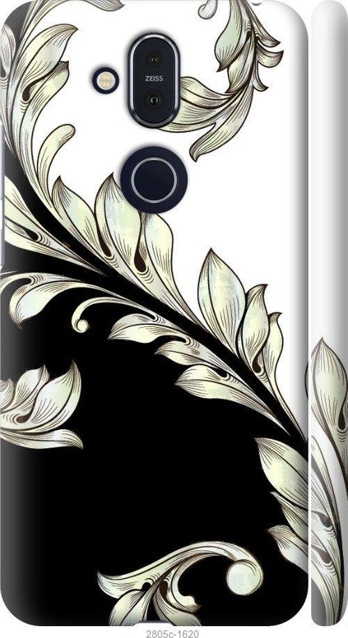

Чехол на Samsung Galaxy S9 White and black 1