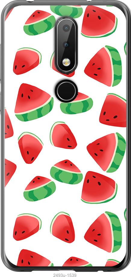 

Чехол на Nokia 6.1 Plus Арбуз
