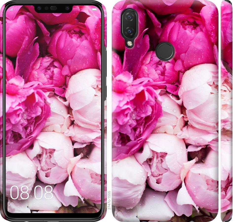 

Чохол на Huawei P Smart Plus Рожеві півонії