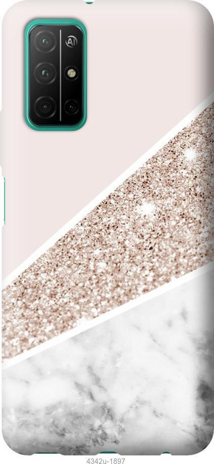 

Чехол на Huawei Honor 30S Пастельный мрамор