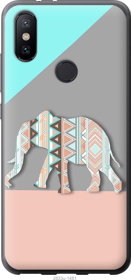 

Чохол на Xiaomi Mi Mix 3 Візерунчастий слон