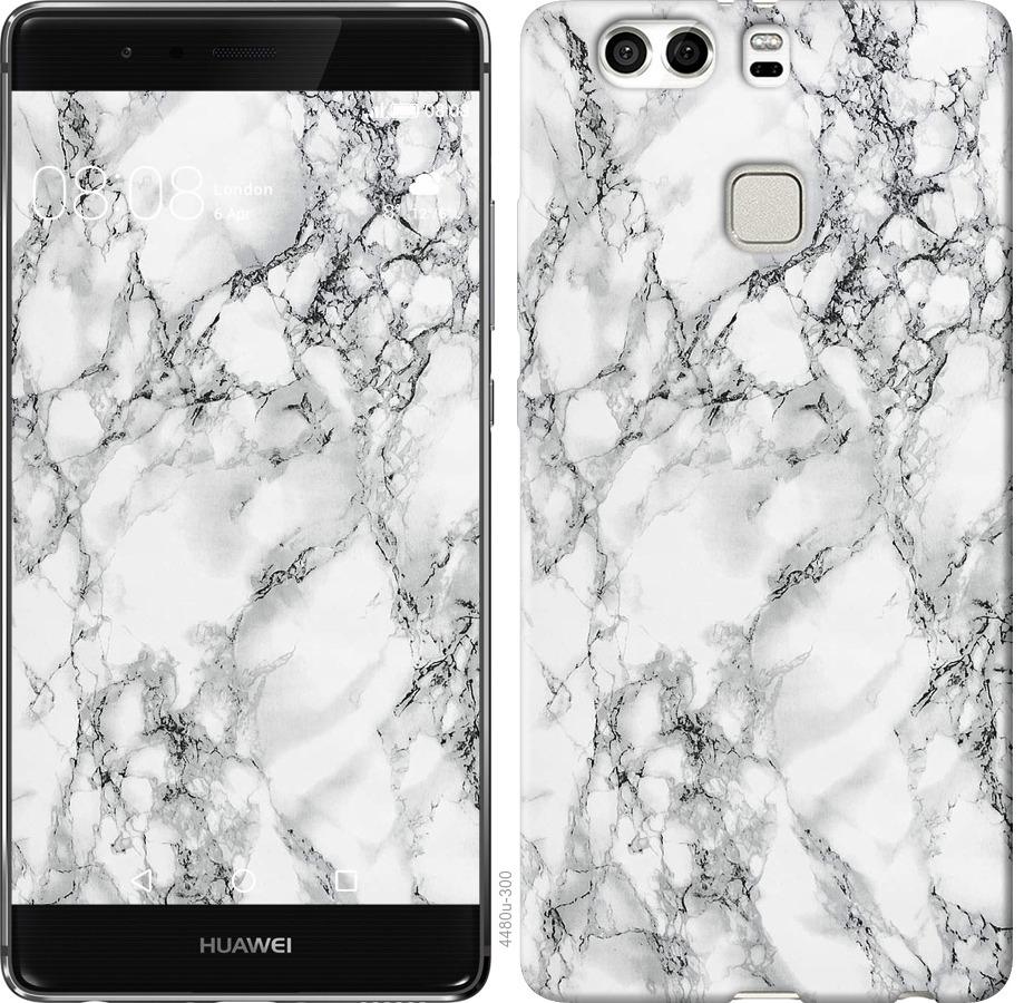

Чохол на Huawei P9 Plus мармур білий