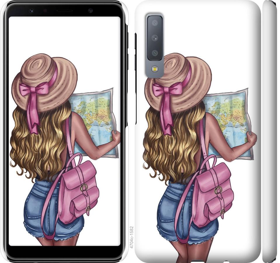 

Чохол на Samsung Galaxy A7 (2018) A750F Дівчина з картою
