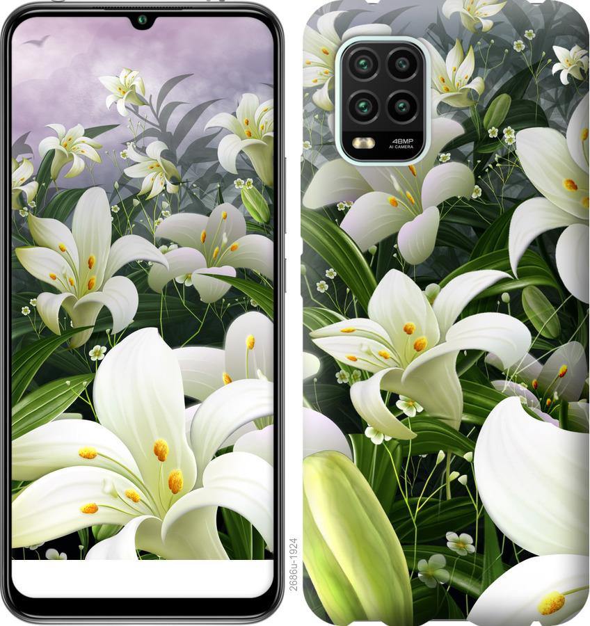 

Чохол на Xiaomi Mi 10 Lite білі лілії