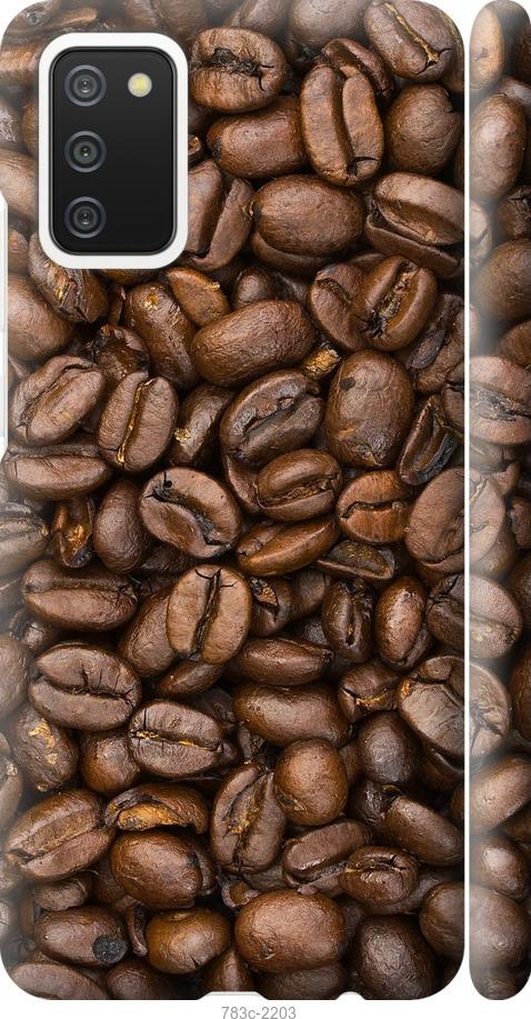 Чохол на Samsung Galaxy A02s A025F Зерна кави