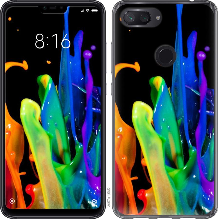 

Чохол на Xiaomi Mi 8 Lite бризки фарби