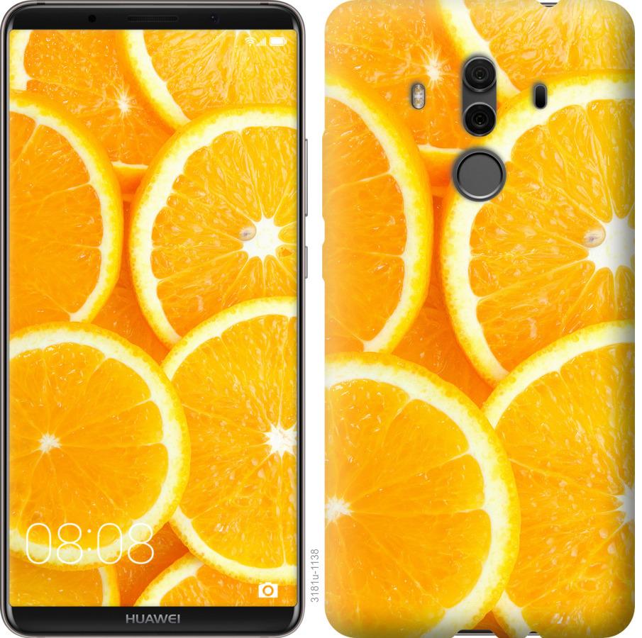 

Чохол на Huawei Mate 10 Pro часточки апельсина