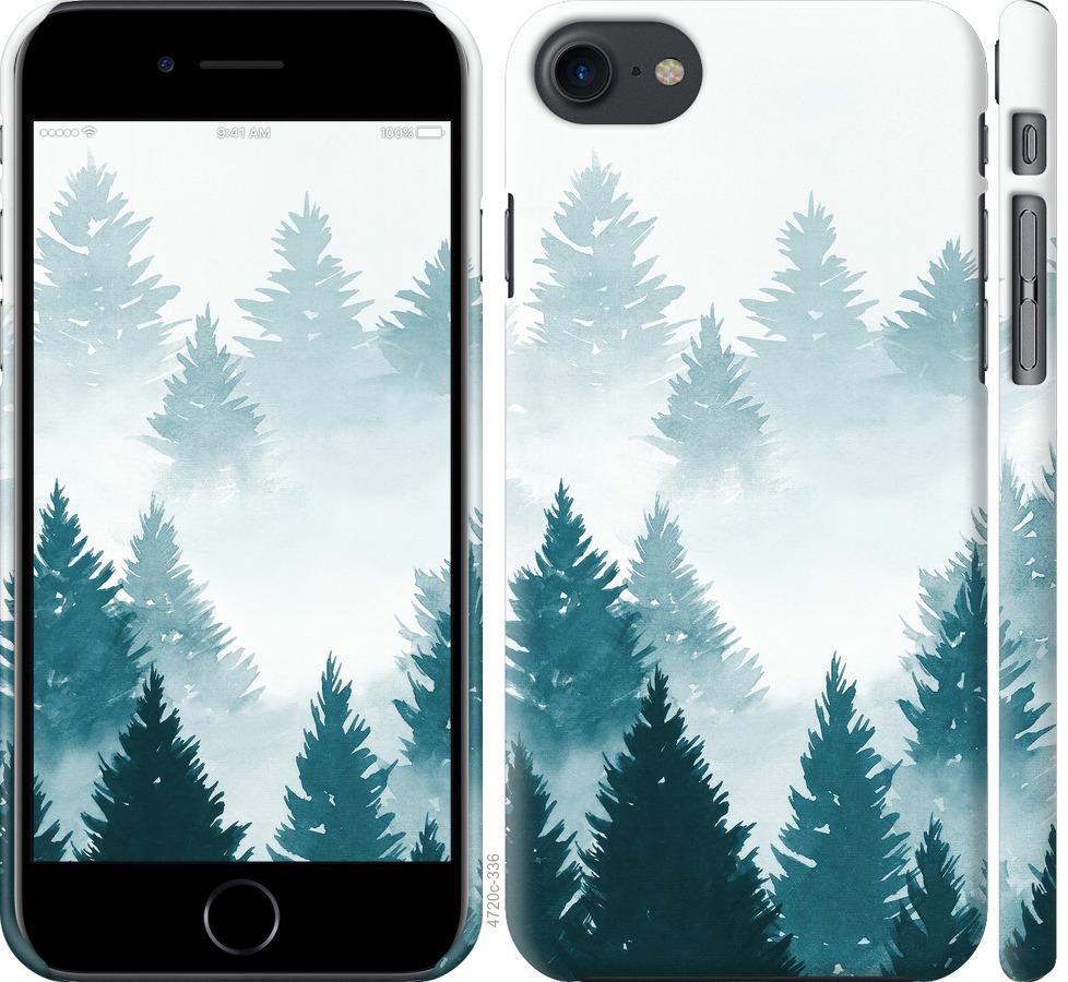 

Чохол на iPhone 7 Акварельні Ялинки