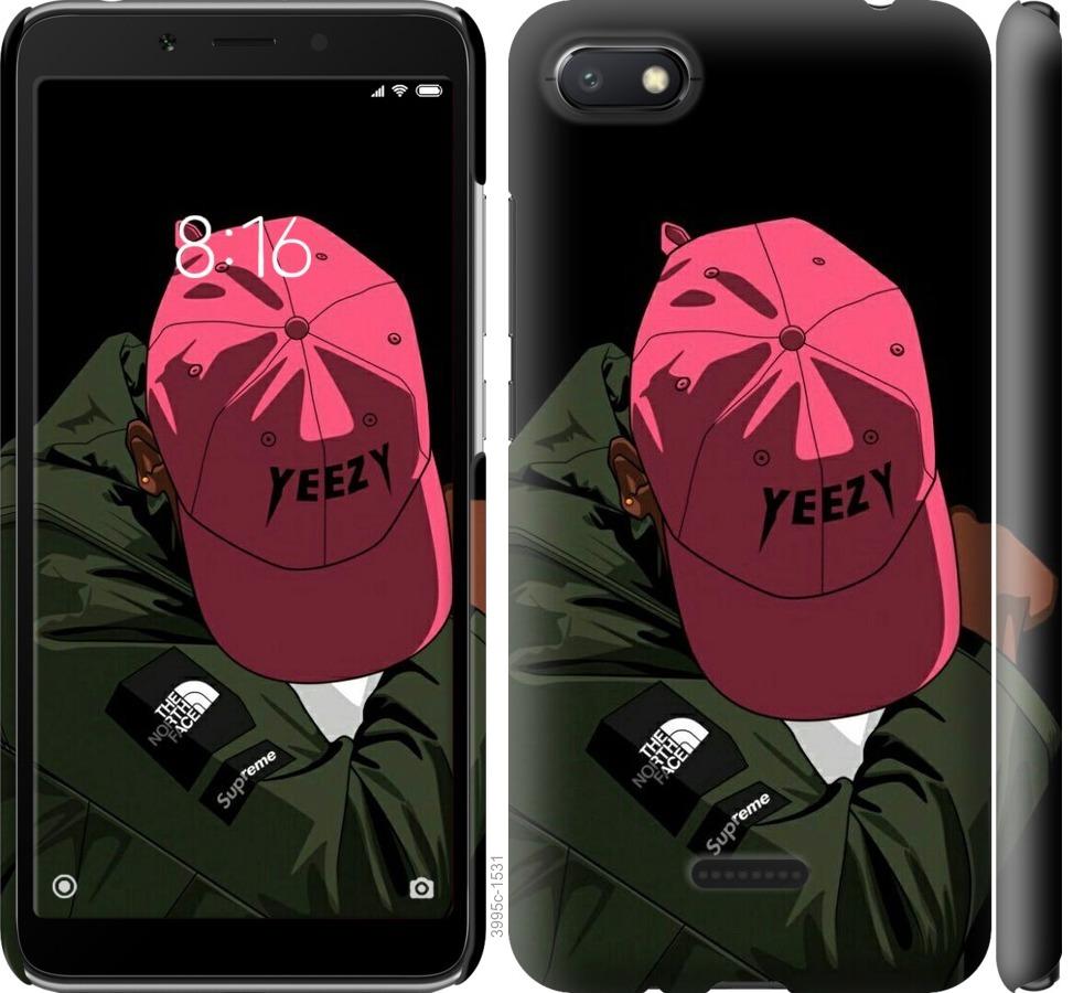 

Чехол на Xiaomi Redmi 6A logo de yeezy