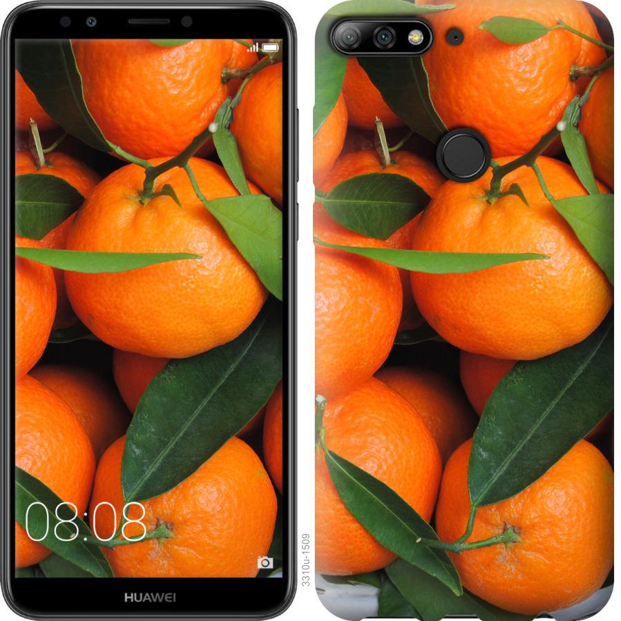 

Чохол на Huawei Honor 7C мандарини