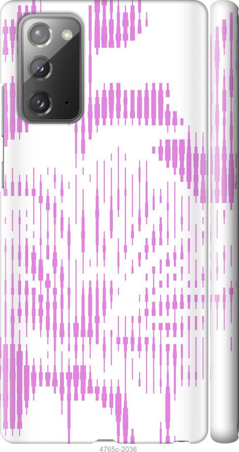 

Чехол на Samsung Galaxy Note 20 Розовый бутон. Цветок. Pink Flower Bloom