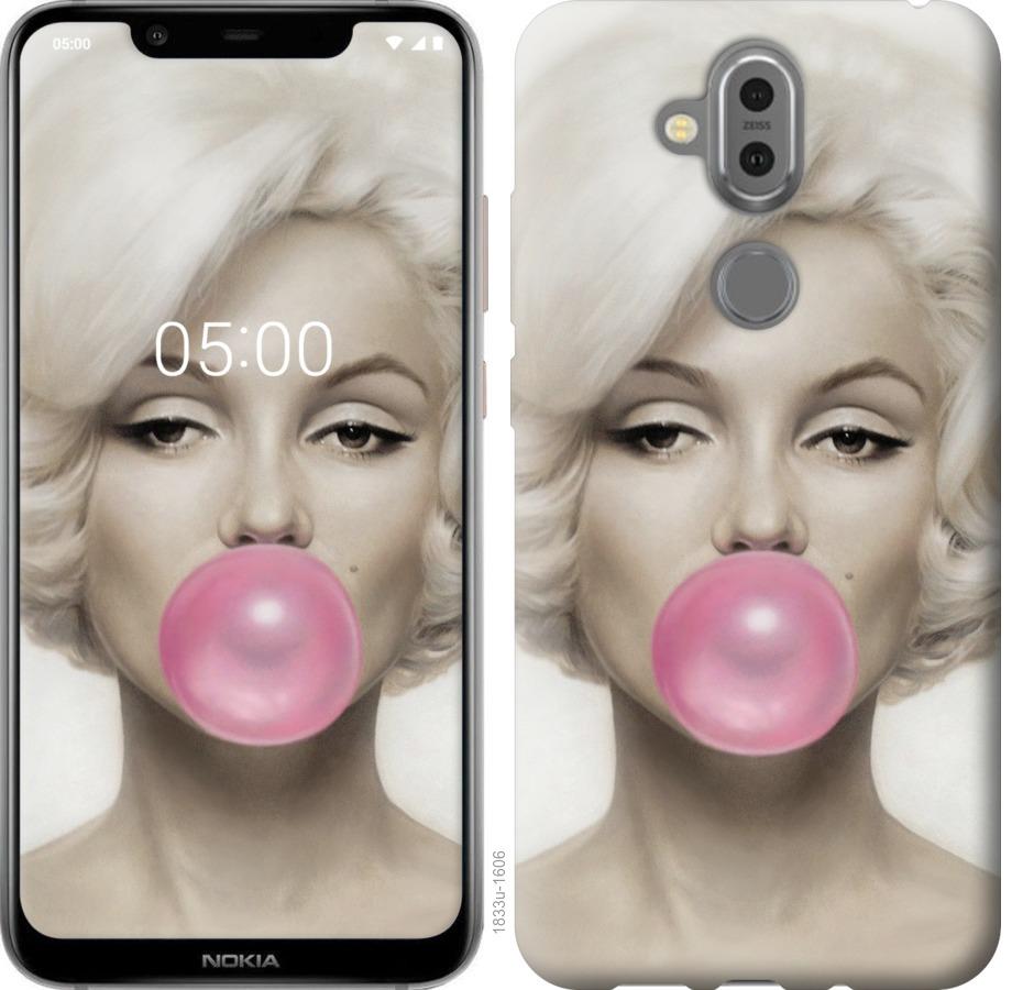 

Чехол на Nokia 8.1 Мэрлин Монро