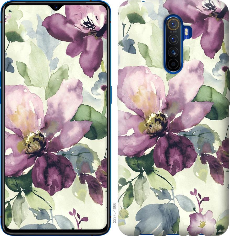

Чохол на Oppo Reno 2 Квіти аквареллю