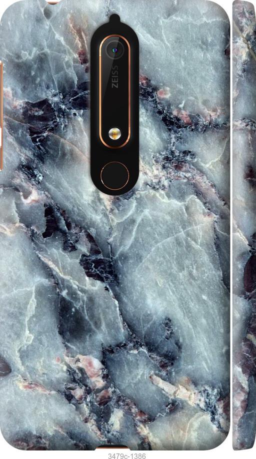 

Чехол на Nokia 6 2018 Мрамор