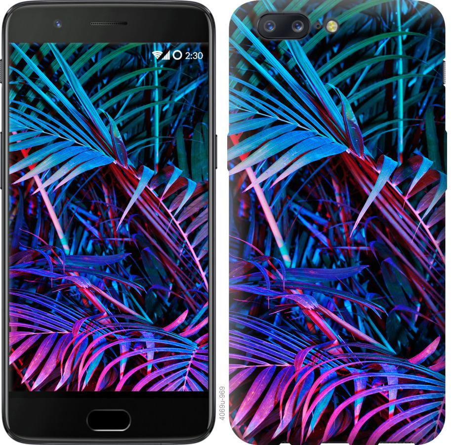 

Чохол на OnePlus 5 Папороть під ультрафіолетом