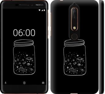

Чехол на Nokia 6.1 Космос в банке