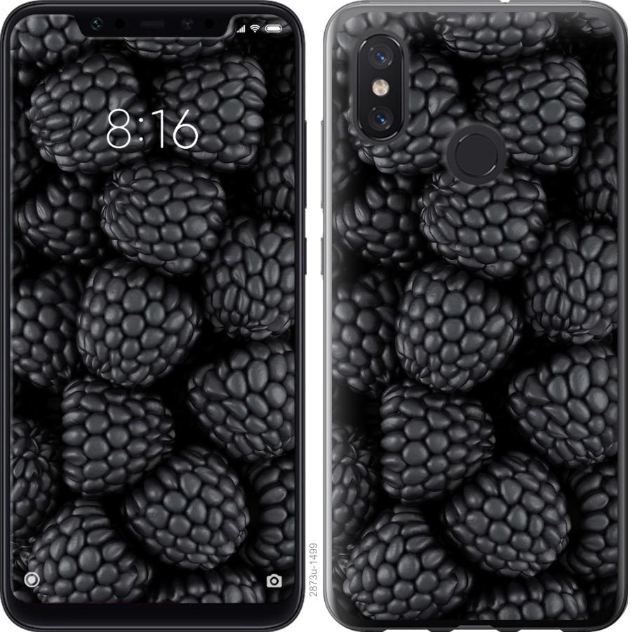 

Чохол на Xiaomi Mi8 Чорна ожина