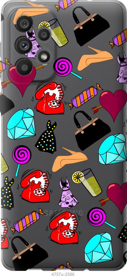 Чохол на Samsung Galaxy A73 A736B  stickers