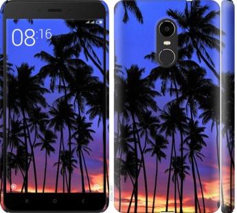 

Чехол на Xiaomi Redmi Note 4X Пальмы