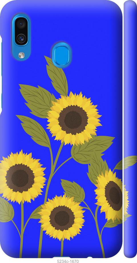 Чохол на Samsung Galaxy A20 2019 A205F Соняшники v2