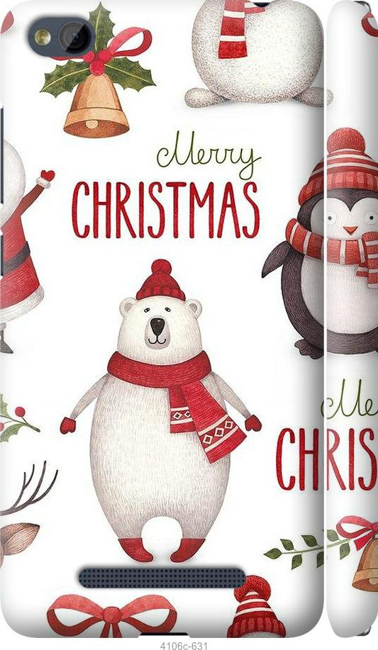 

Чехол на Xiaomi RedMi 4A Merry Christmas
