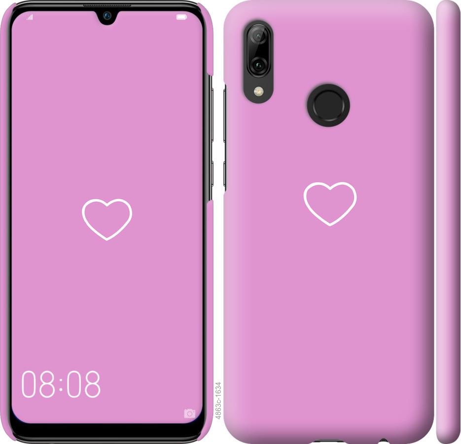 Чехол на Huawei P Smart 2019 Сердце 2