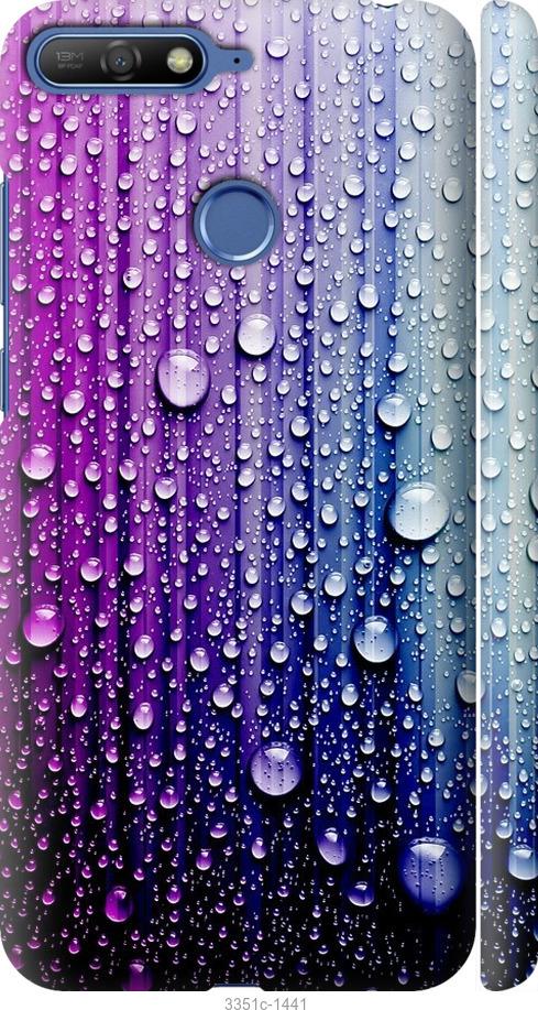 

Чехол на Huawei Y6 Prime 2018 Капли воды