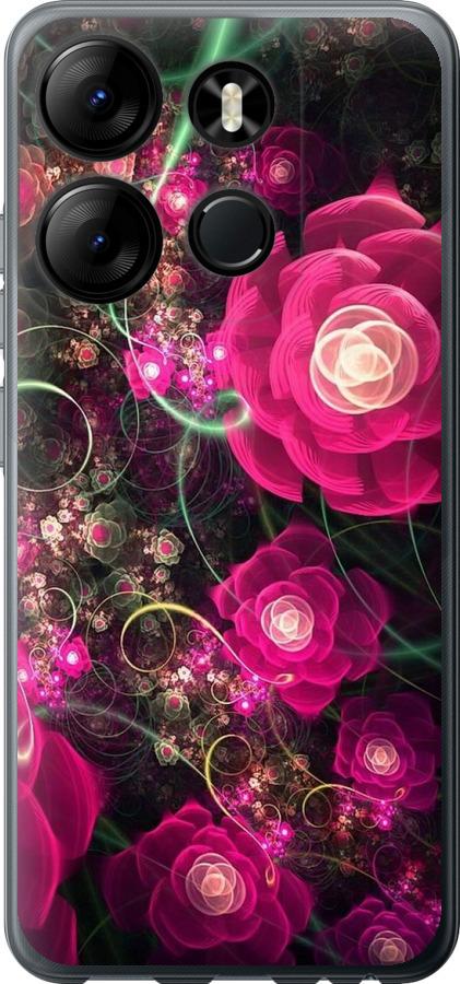 

Чохол на Tecno Spark Go 2023 BF7 Абстрактні квіти 3