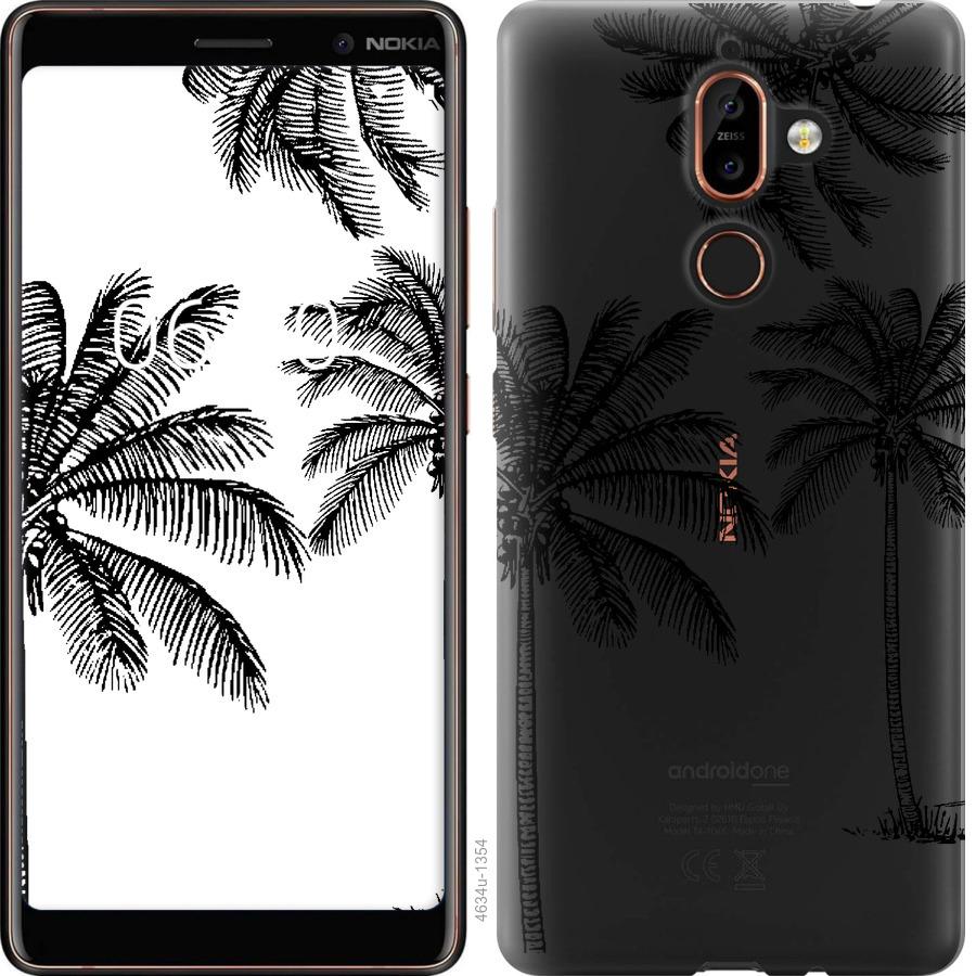 

Чохол на Nokia 7 Plus Пальми1