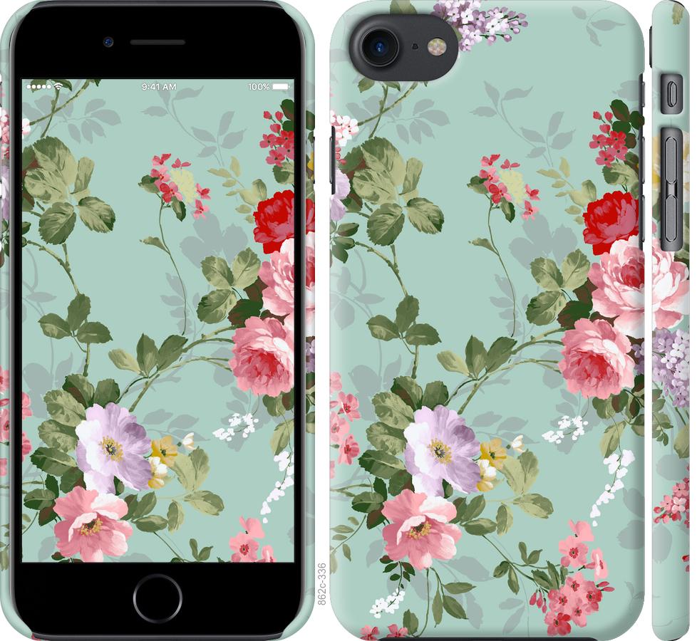 

Чохол на iPhone 7 Квіткові шпалери 2