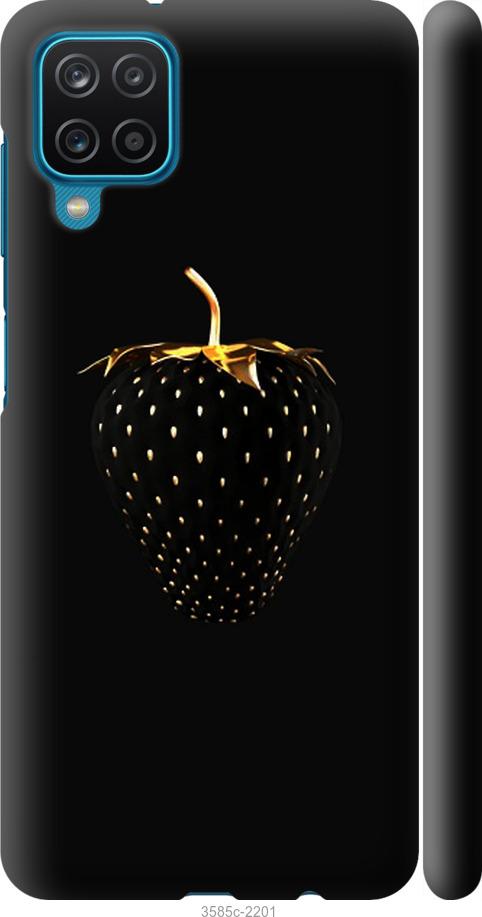

Чохол на Samsung Galaxy A12 A125F Чорна полуниця