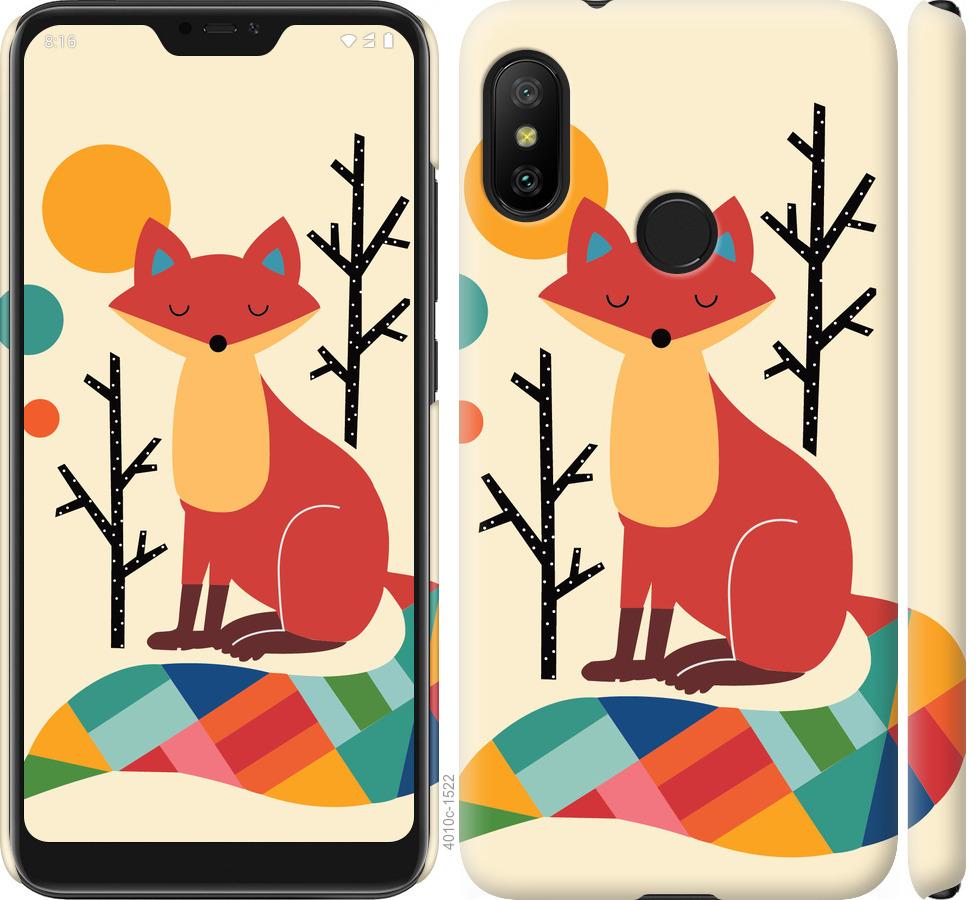 

Чехол на Xiaomi Redmi 6 Pro Rainbow fox