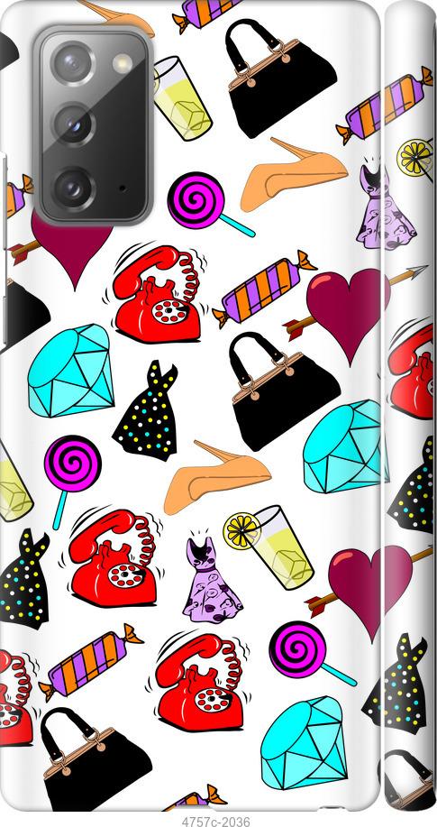

Чохол на Samsung Galaxy Note 20 stickers