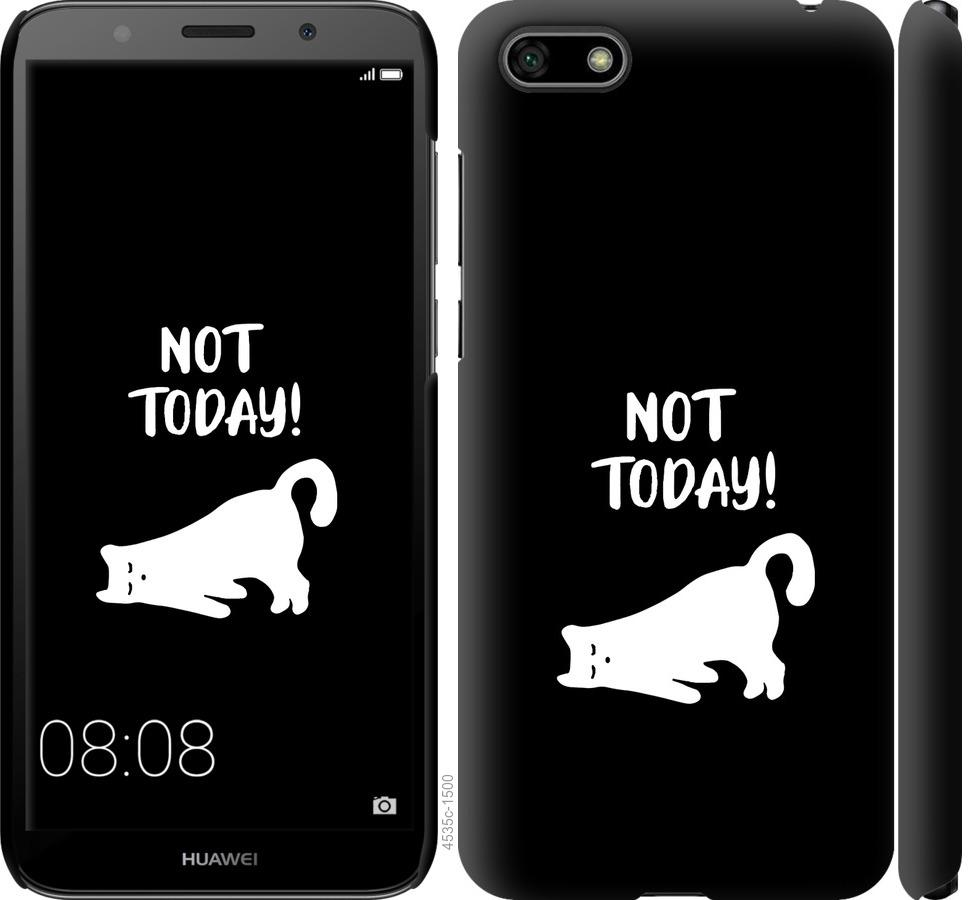 

Чохол на Huawei Y5 2018 Втомлений кіт