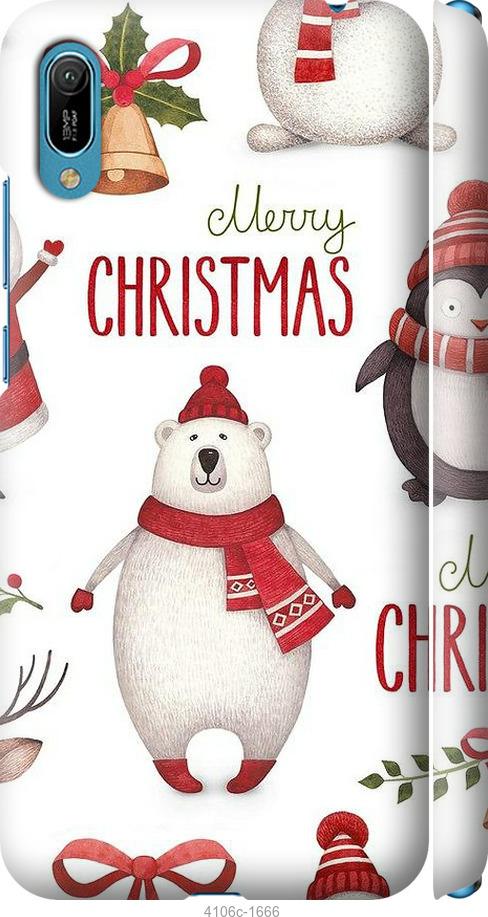 

Чехол на Huawei Y6 2019 Merry Christmas