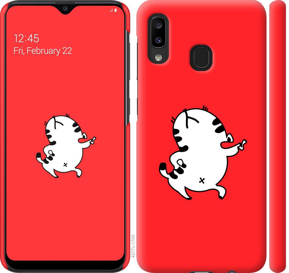 

Чехол на Samsung Galaxy A20e A202F Котик