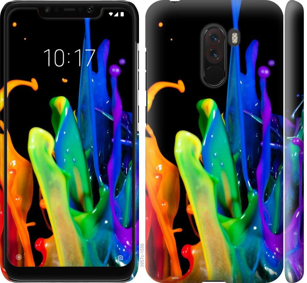 

Чохол на Xiaomi Pocophone F1 бризки фарби