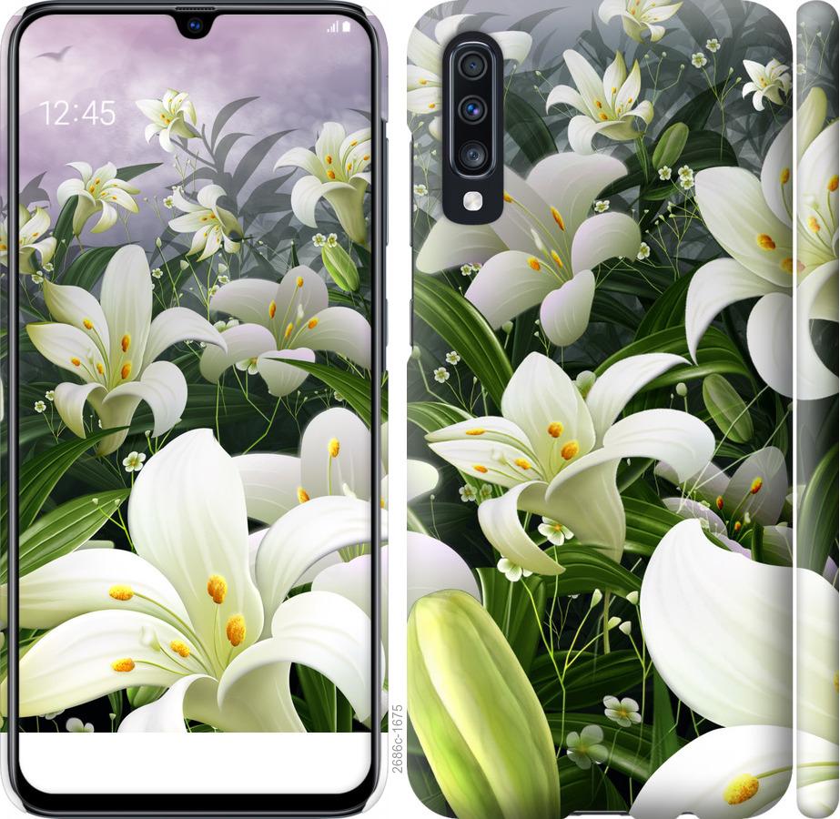 

Чохол на Samsung Galaxy A70 2019 A705F білі лілії