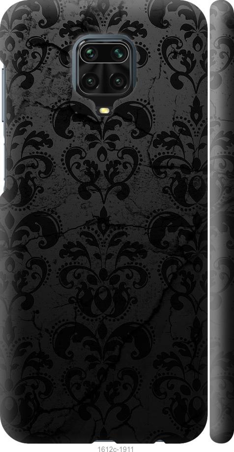 

Чехол на Xiaomi Redmi Note 9 Pro узор черный