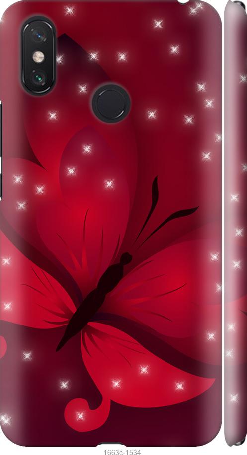 

Чехол на Xiaomi Mi Max 3 Лунная бабочка