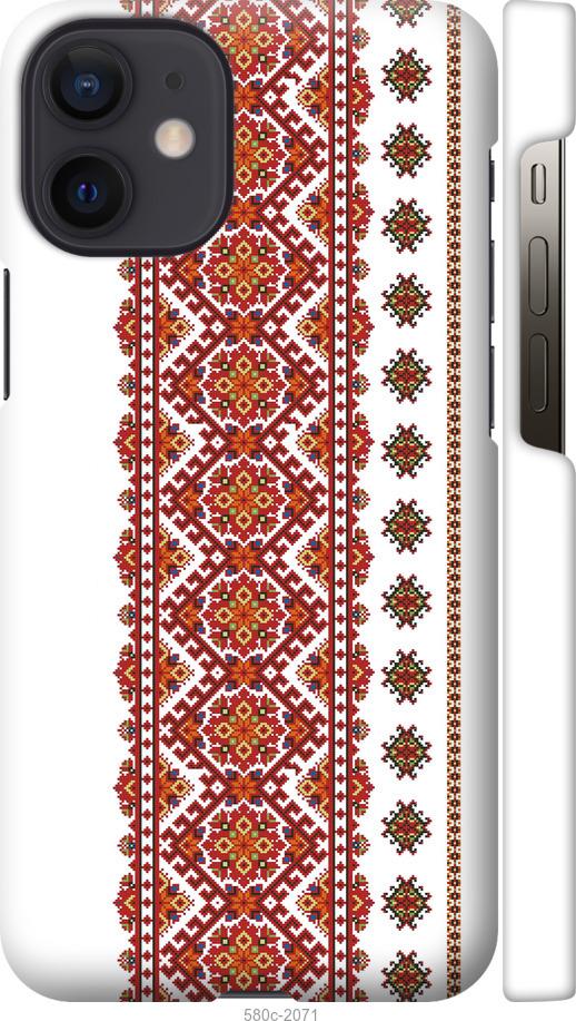 

Чохол на iPhone 12 Mini Вишиванка 13