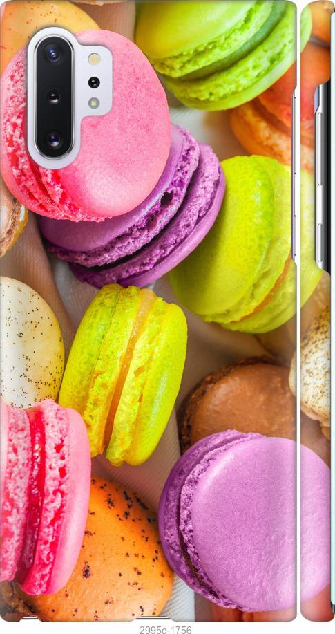 

Чехол на Samsung Galaxy Note 10 Plus Макаруны