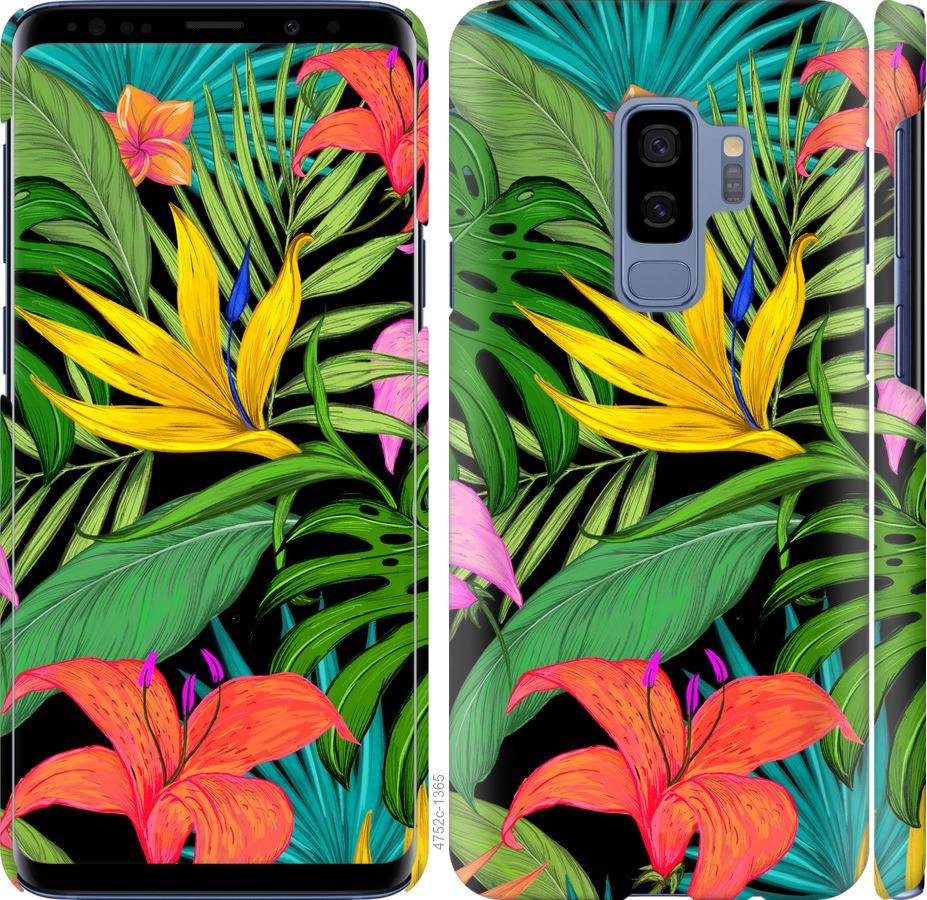 

Чохол на Samsung Galaxy S9 Plus Тропічні листя 1