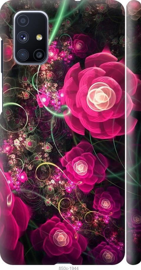 Чохол на Samsung Galaxy M51 M515F Абстрактні квіти 3